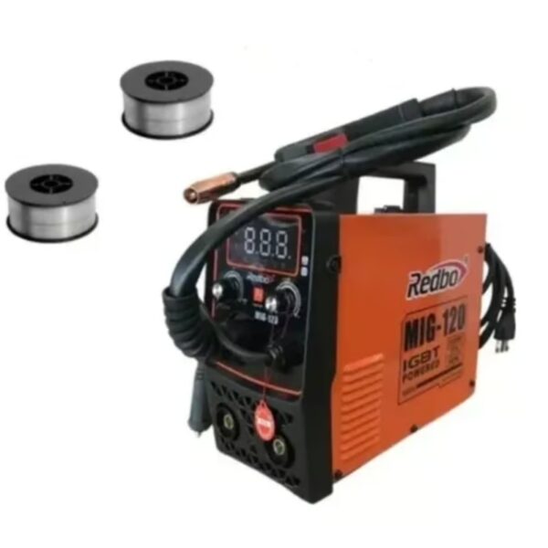Soldadora 3 en 1 MMA TIG MIG sin Gas y con Gas + 2 Carretes Alambre